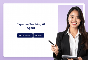 Expense Tracking AI Agent Template Thumbnail Image