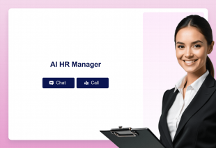 HR Manager AI Agent Template Thumbnail Image