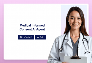 Medical Informed Consent AI Agent Template Thumbnail Image