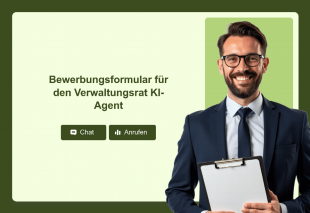 Bewerbungsformular für den Verwaltungsrat KI-Agent Template Thumbnail