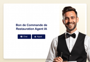 Bon de Commande de Restauration Agent IA Template Thumbnail