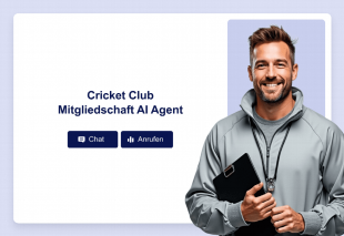 Cricket Club Mitgliedschaft AI Agent Template Thumbnail