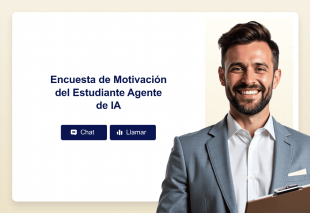 Encuesta de Motivación del Estudiante Agente de IA Template Thumbnail