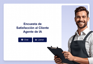 Encuesta de Satisfacción al Cliente Agente de IA Template Thumbnail