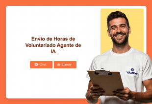 Envío de Horas de Voluntariado Agente de IA Template Thumbnail