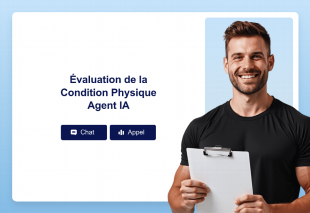 Évaluation de la Condition Physique Agent IA Template Thumbnail