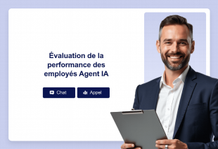 Évaluation de la performance des employés Agent IA Template Thumbnail