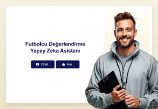 Futbolcu Değerlendirme Yapay Zeka Asistanı Template Thumbnail