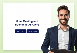 Hotel Meeting und Buchungs-AI-Agent Template Thumbnail