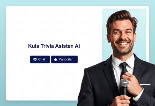 Kuis Trivia Asisten AI Template Thumbnail