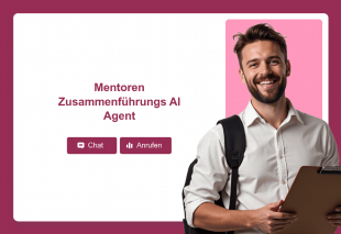 Mentoren Zusammenführungs AI Agent Template Thumbnail