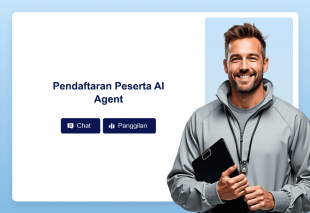 Pendaftaran Peserta AI Agent Template Thumbnail