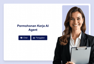 Permohonan Kerja AI Agent Template Thumbnail