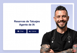 Reservas de Tatuajes Agente de IA Template Thumbnail