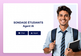 SONDAGE ÉTUDIANTS Agent IA Template Thumbnail