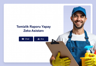 Temizlik Raporu Yapay Zeka Asistanı Template Thumbnail