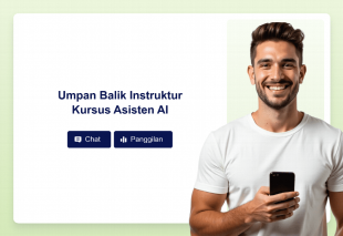 Umpan Balik Instruktur Kursus Asisten AI Template Thumbnail