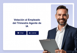 Votación al Empleado del Trimestre Agente de IA Template Thumbnail