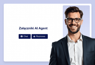 Załączniki AI Agent Template Thumbnail