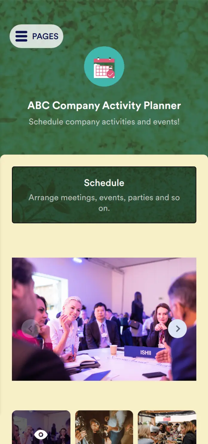 Activity Schedule App