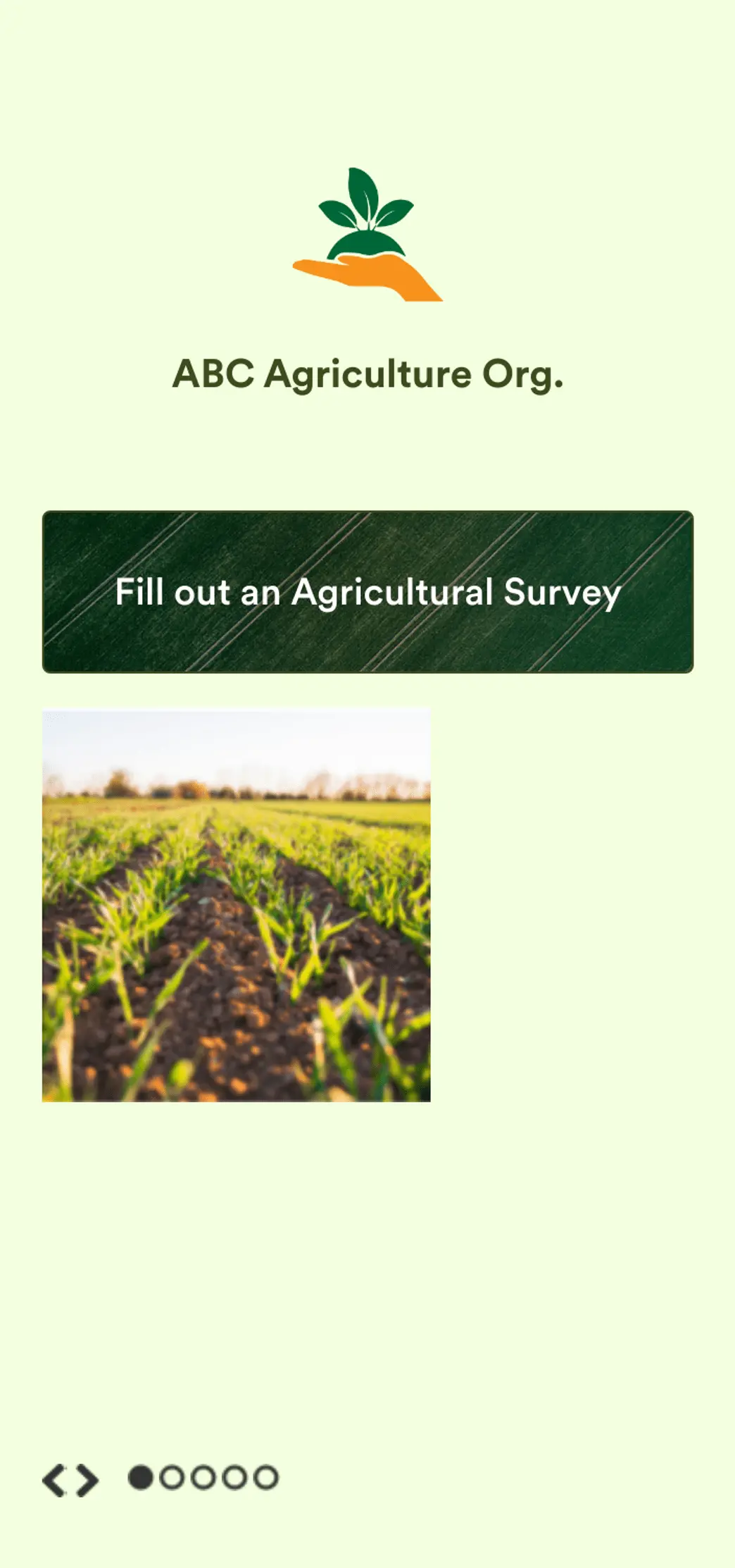 Agricultural Survey App