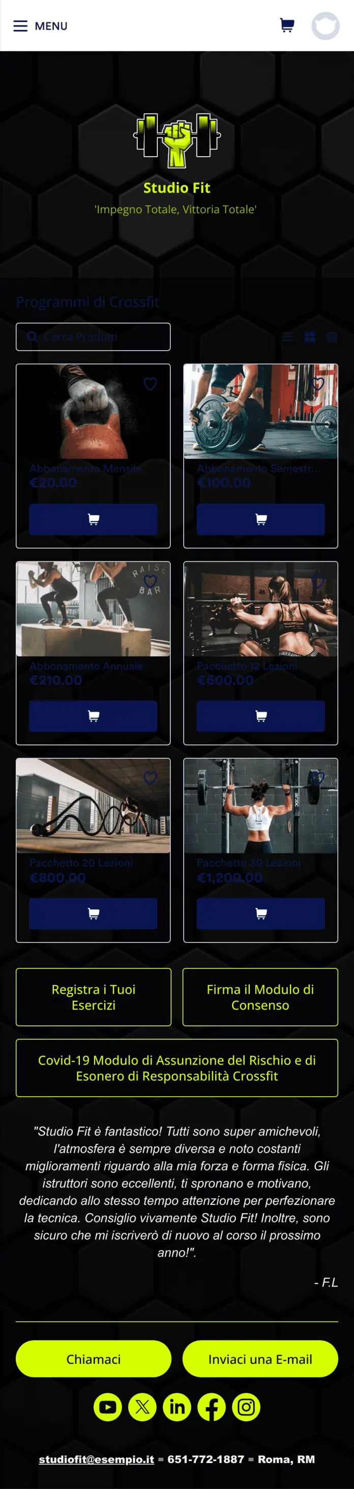 App Fitness Crossfit