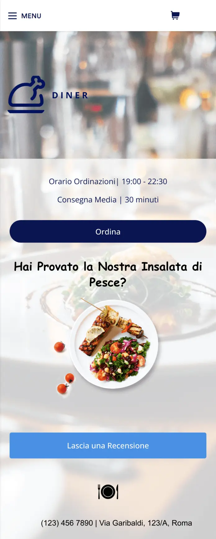 App per il Food Delivery