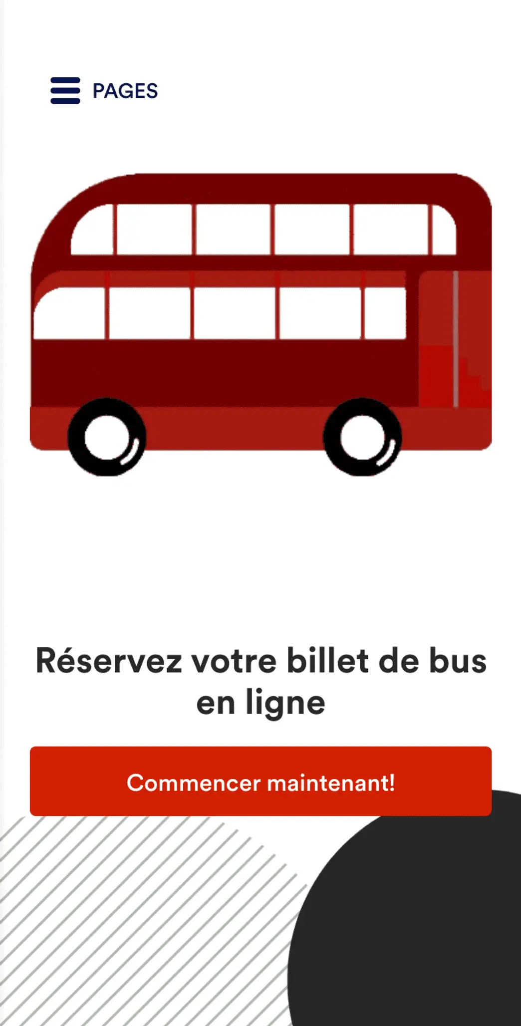 Application de réservation de billets de bus en ligne