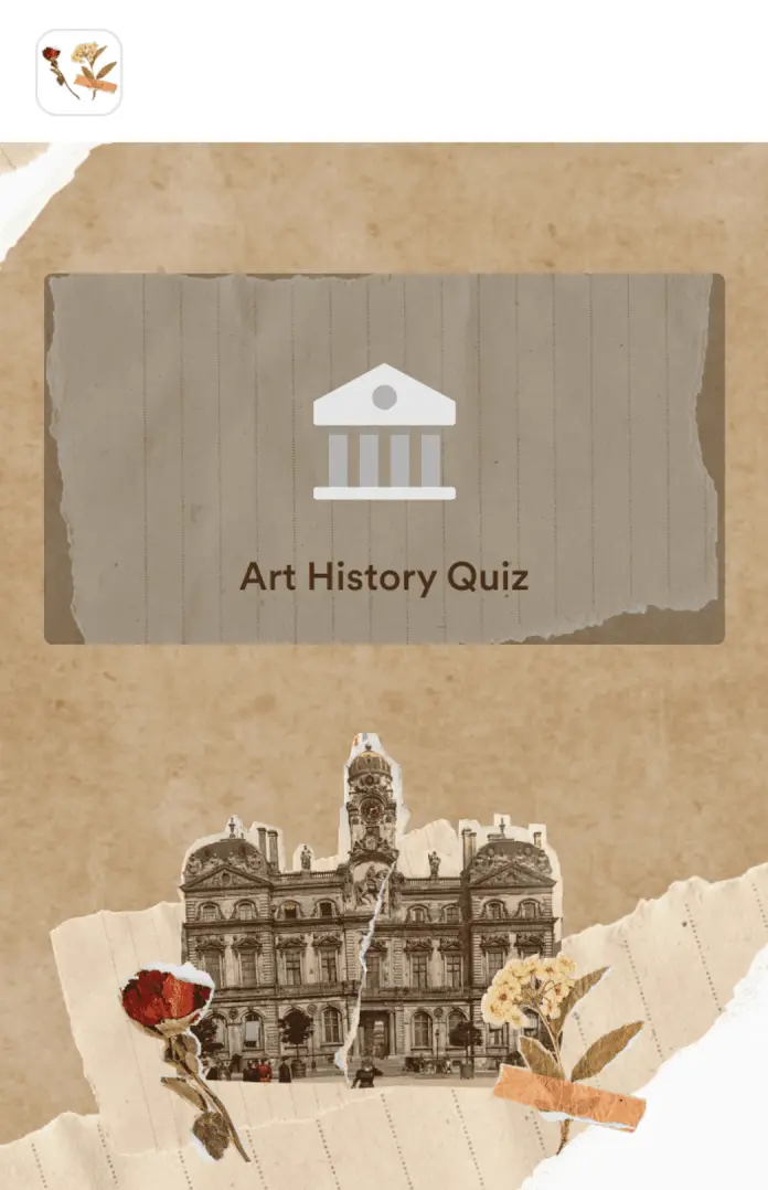 Art History Quiz App