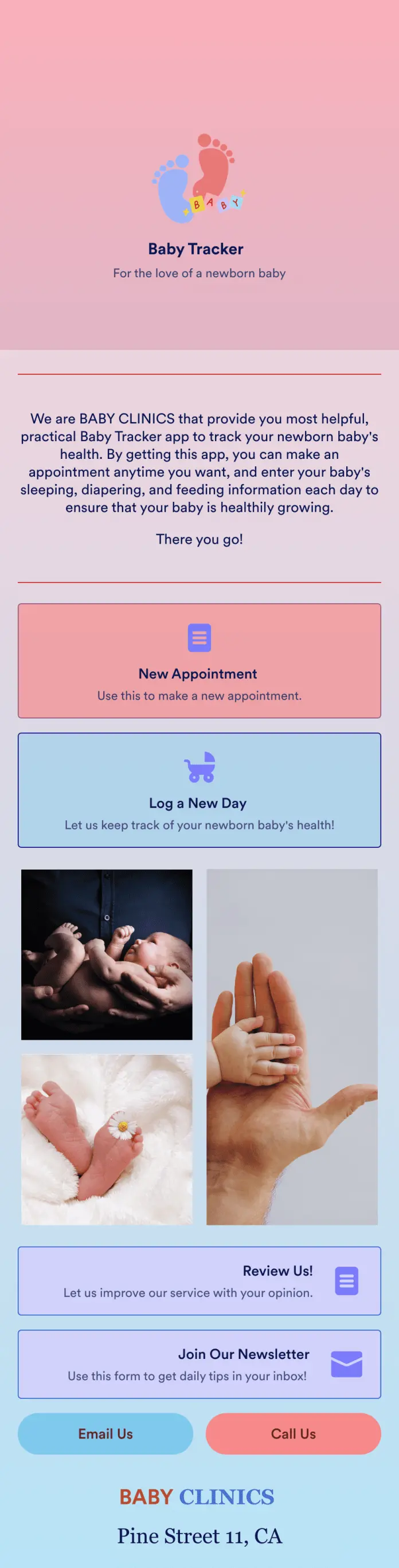 Baby Tracker App