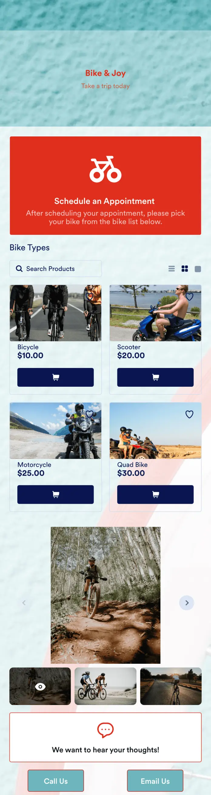 Bike Booking App