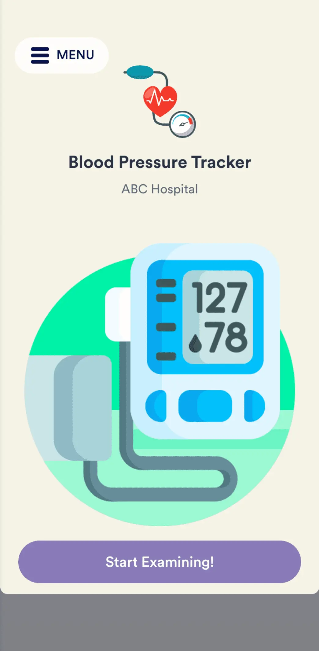 Blood Pressure Measurement App