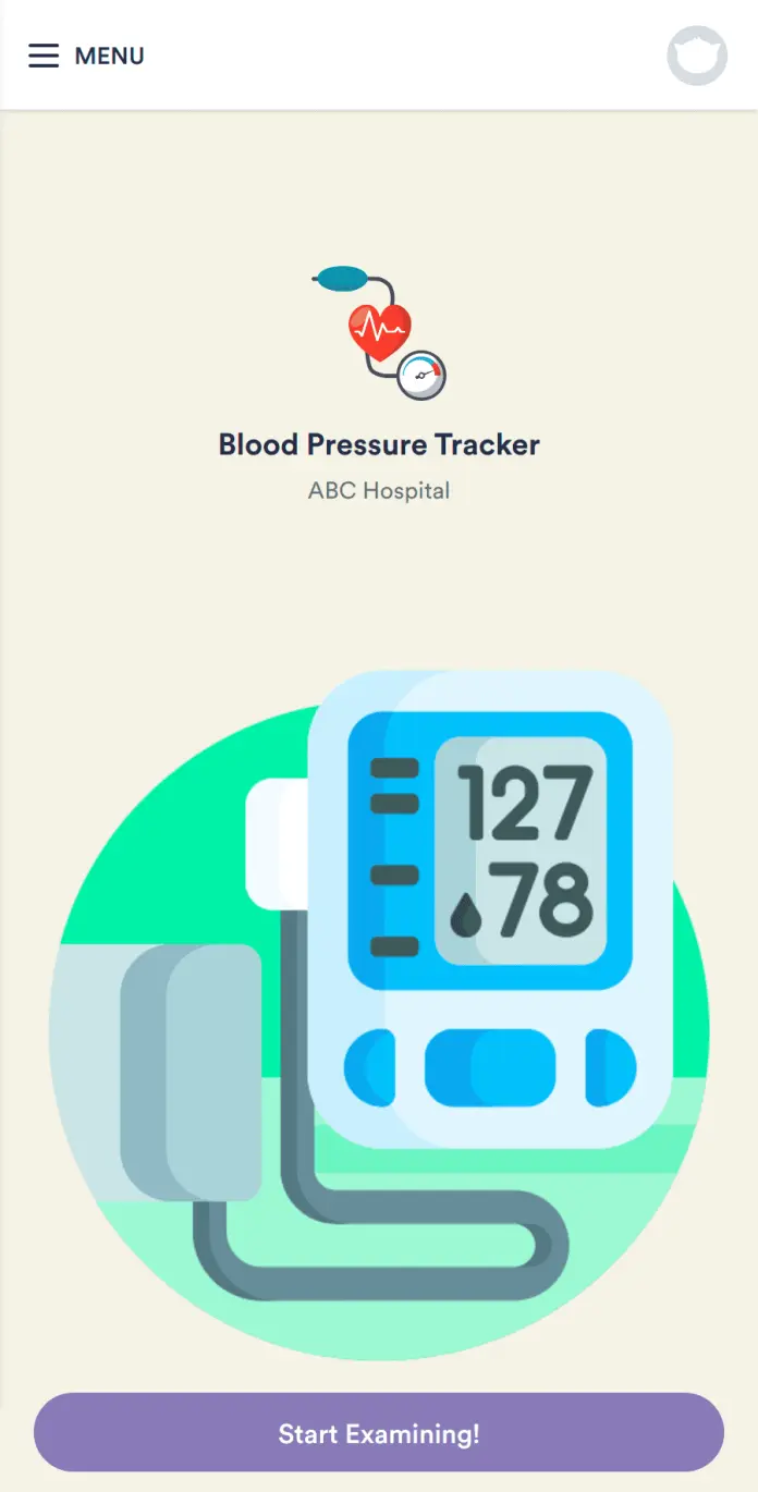 Blood Pressure Measurement App