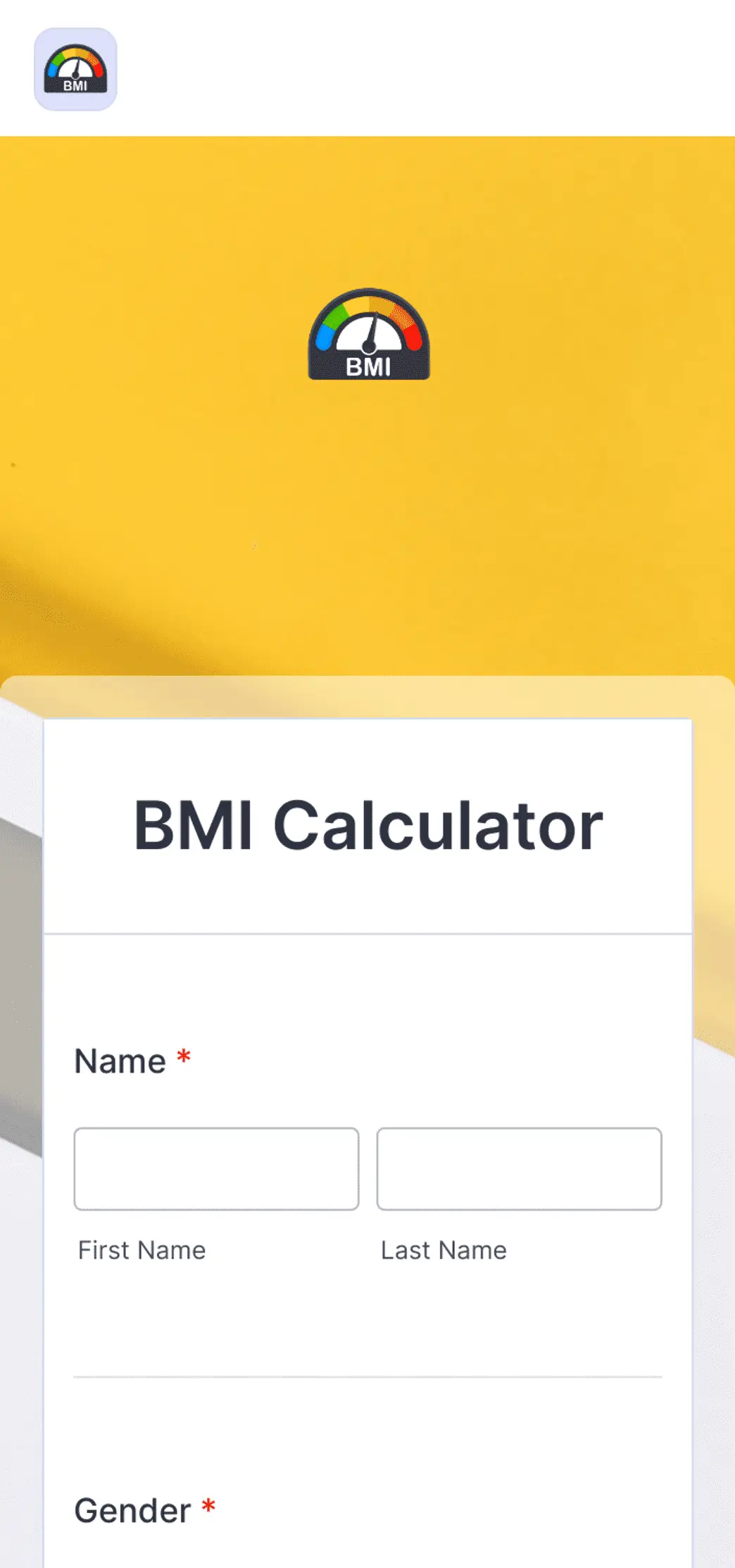 Bmi Calculator App