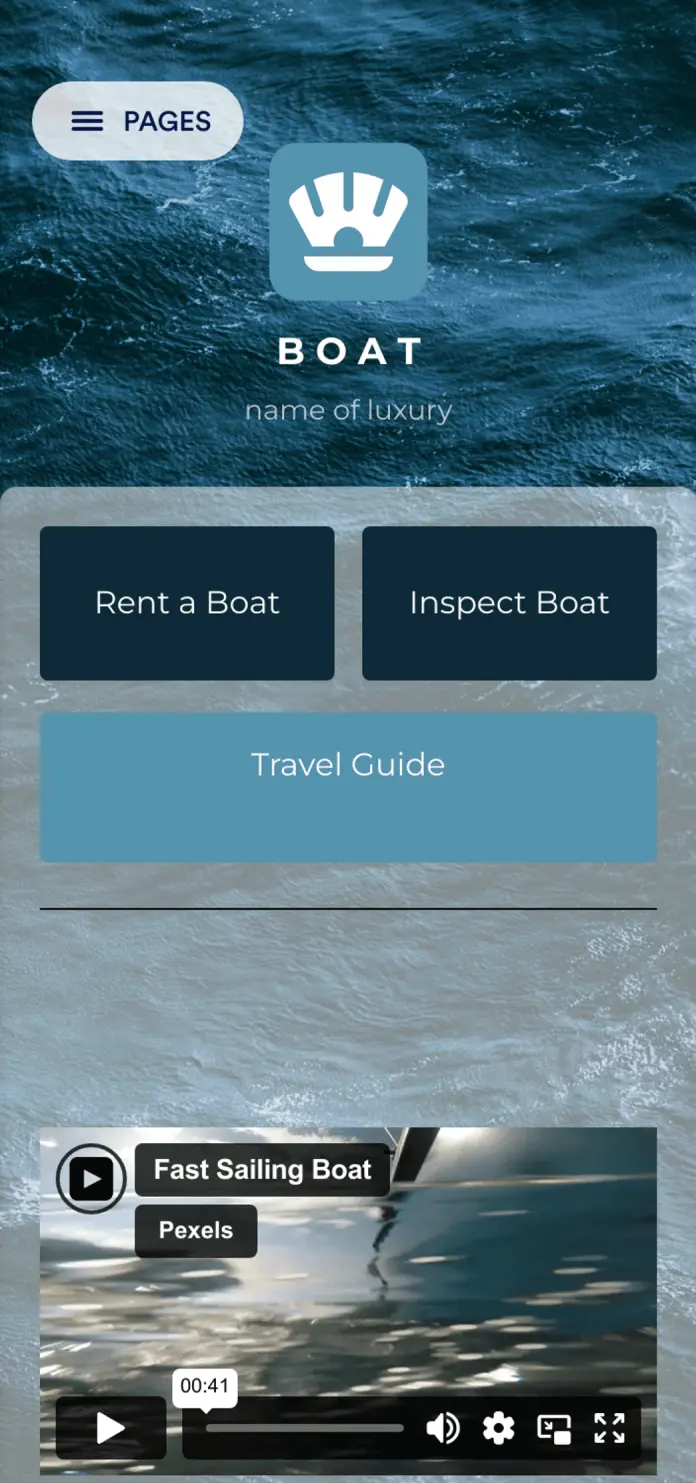 Boat Rental App
