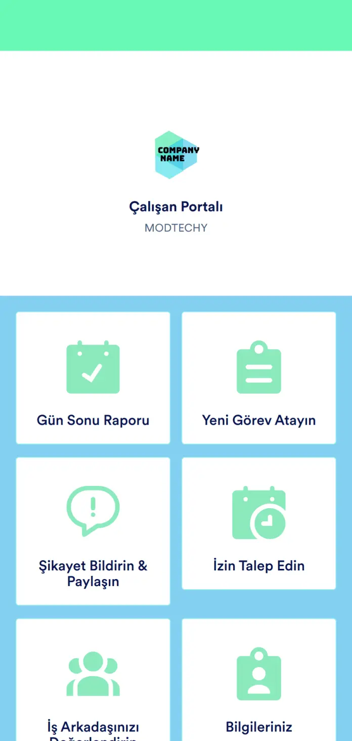 Çalışan Portalı Uygulaması