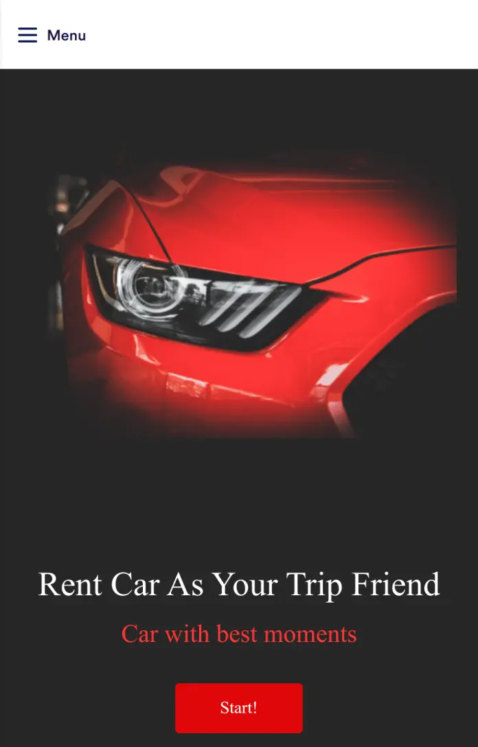 Car Rental App