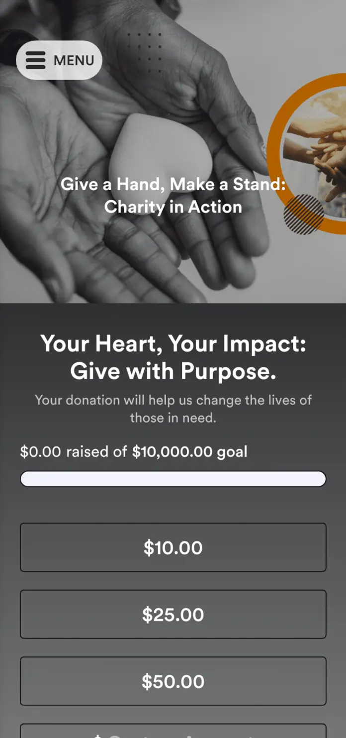 Charity Donation App