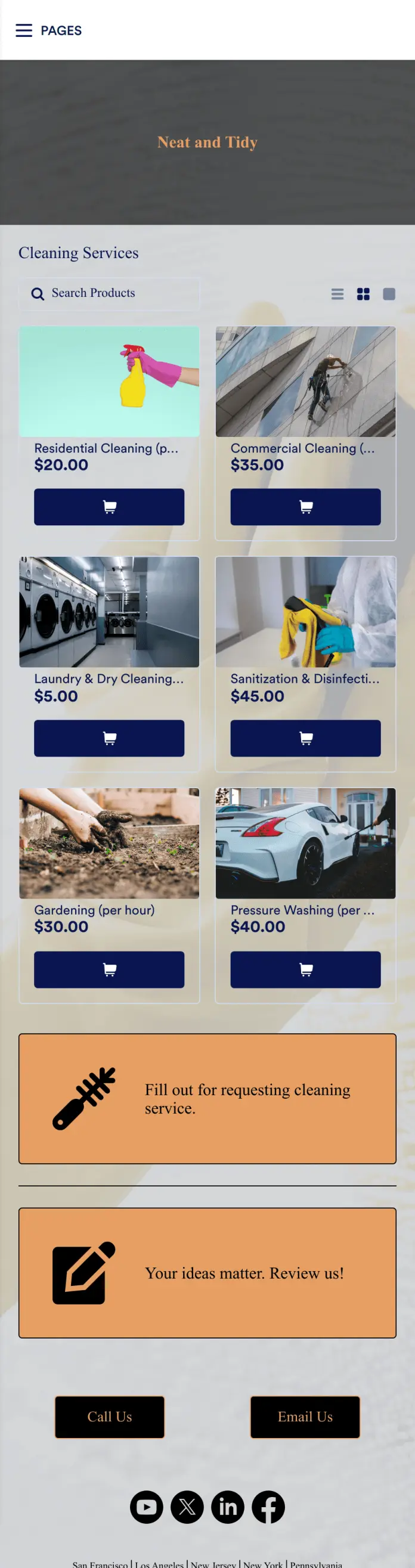 Cleaning Service App