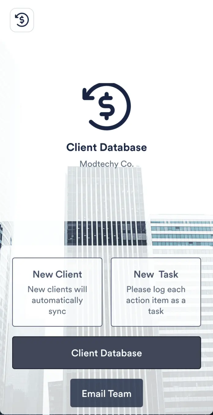 Client Record App