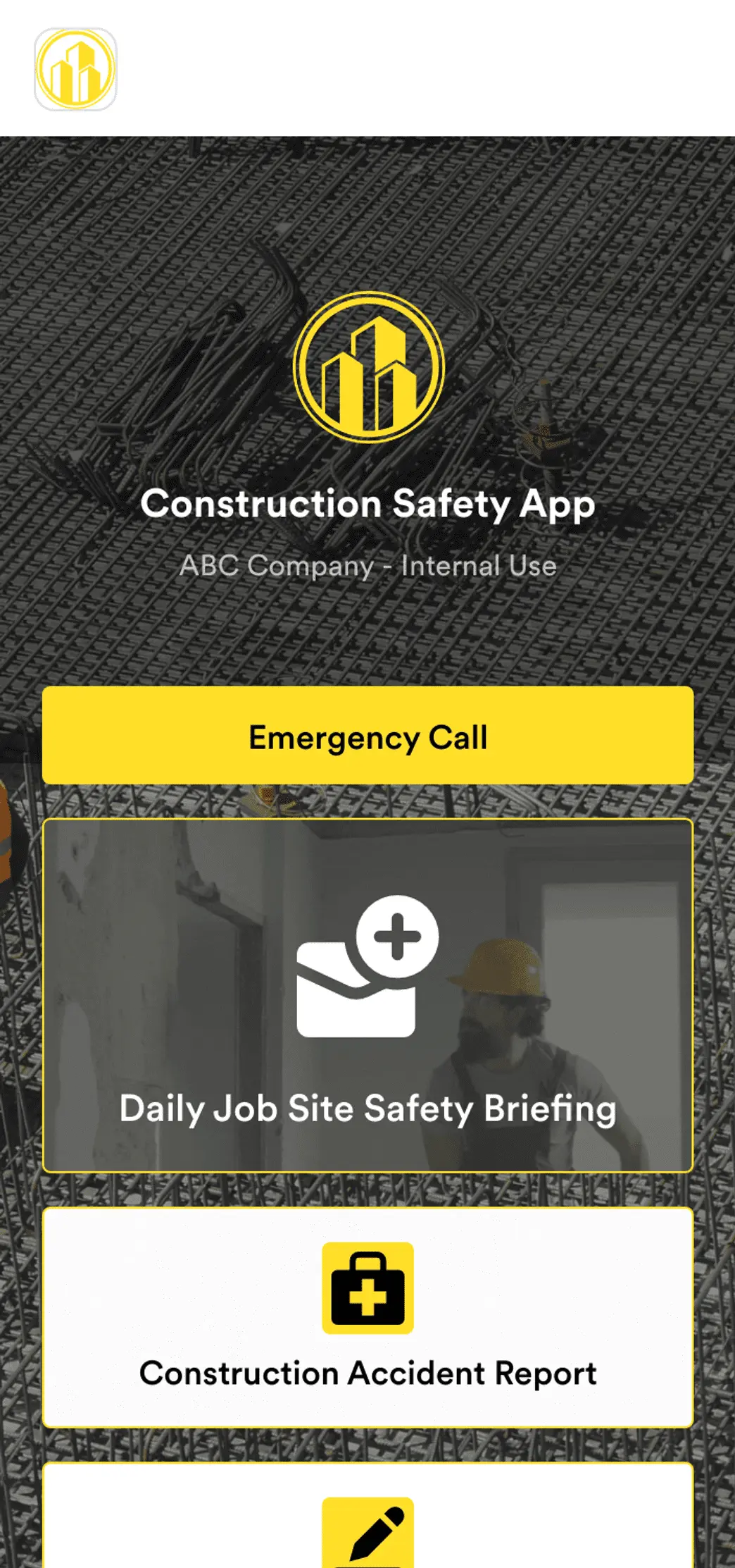 Construction Safety App