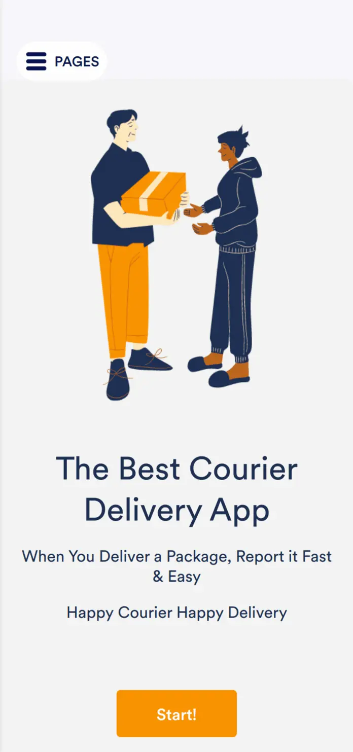 Courier Delivery App