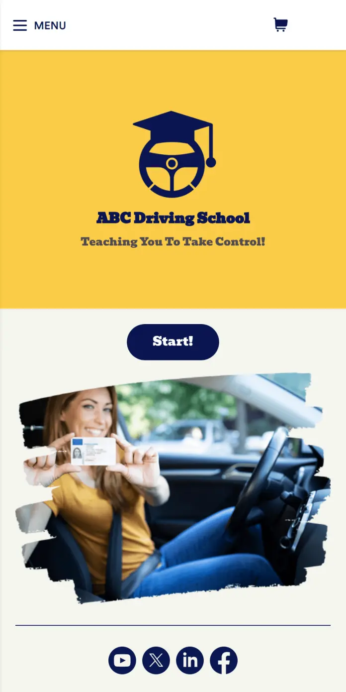 Driving School App