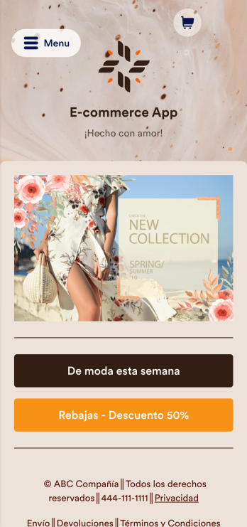 E-commerce App Template