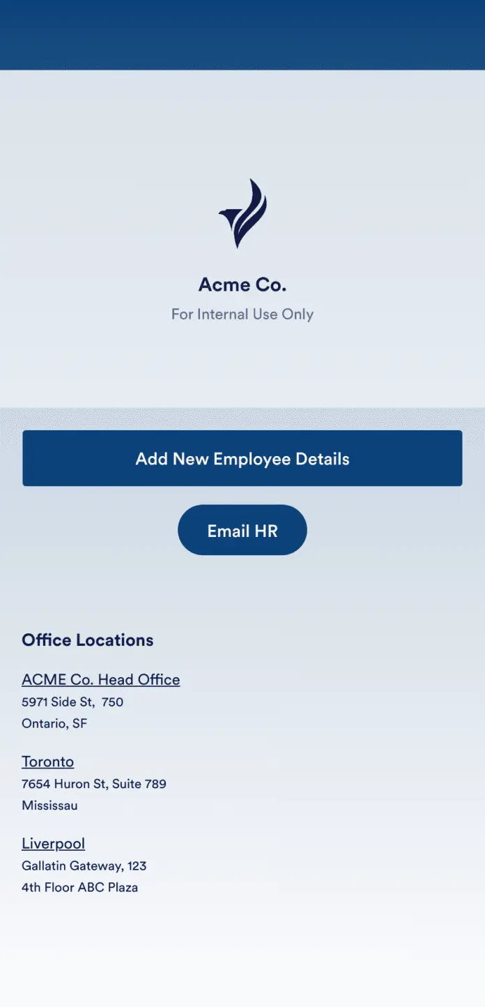 Employee Directory App