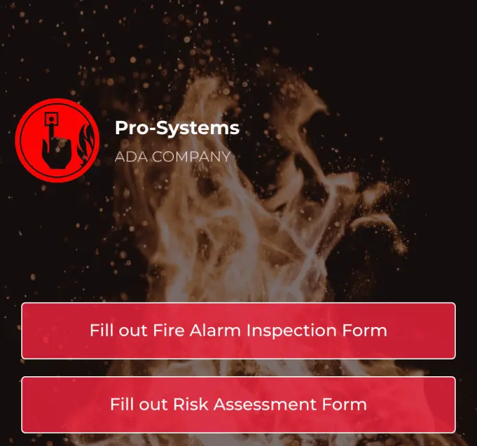 Fire Alarm Report App