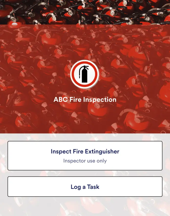 Fire Extinguisher Inspection App