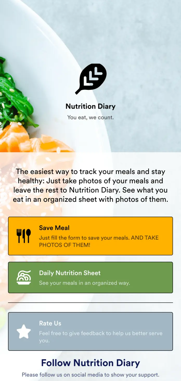 Food Journal App