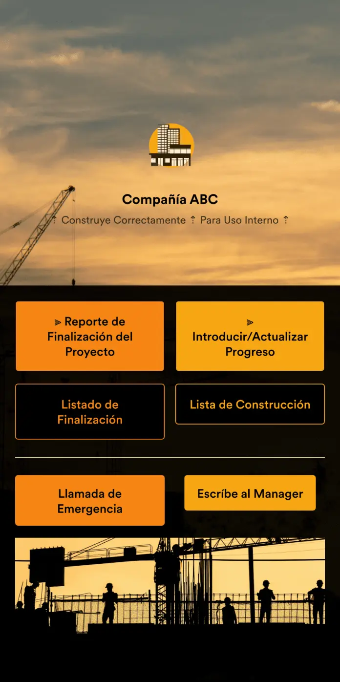 Gestión de Construcción App