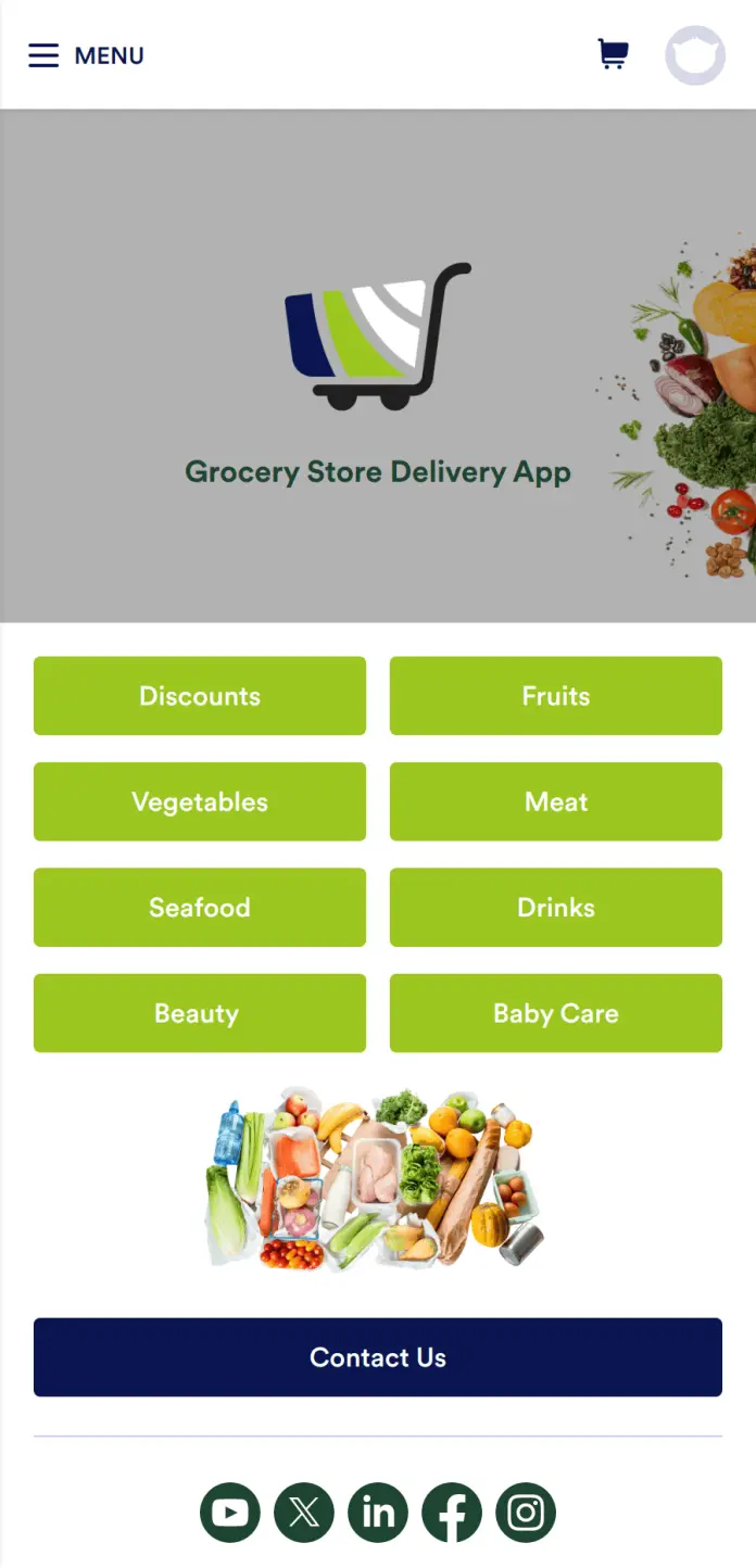 Grocery Store Delivery App